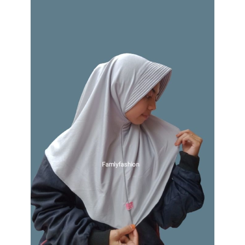 hijab instan bergo sporty jersey premium | bergo sporty | hijab instan