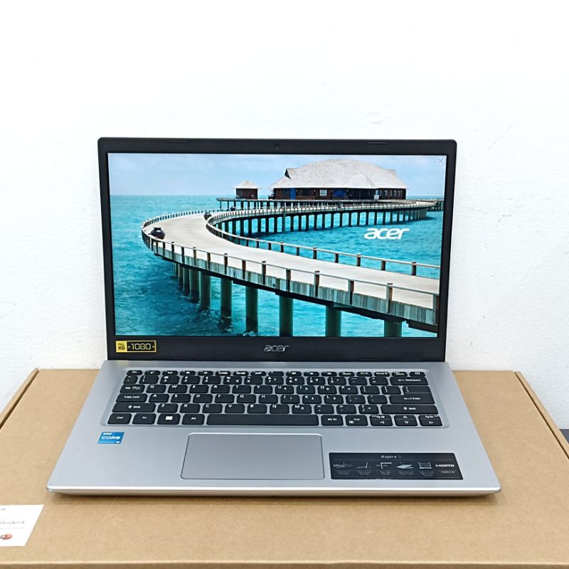 Laptop Acer Aspire 5 Intel Core i3-1115G4 ram 8GB SSD 512GB 2nd Mulus