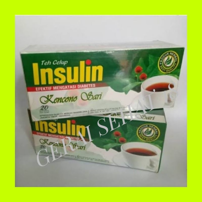 

TEH DAUN INSULIN 20 SACHET KENCONO SARI |TEH DIABETES HERBAL ALAMI