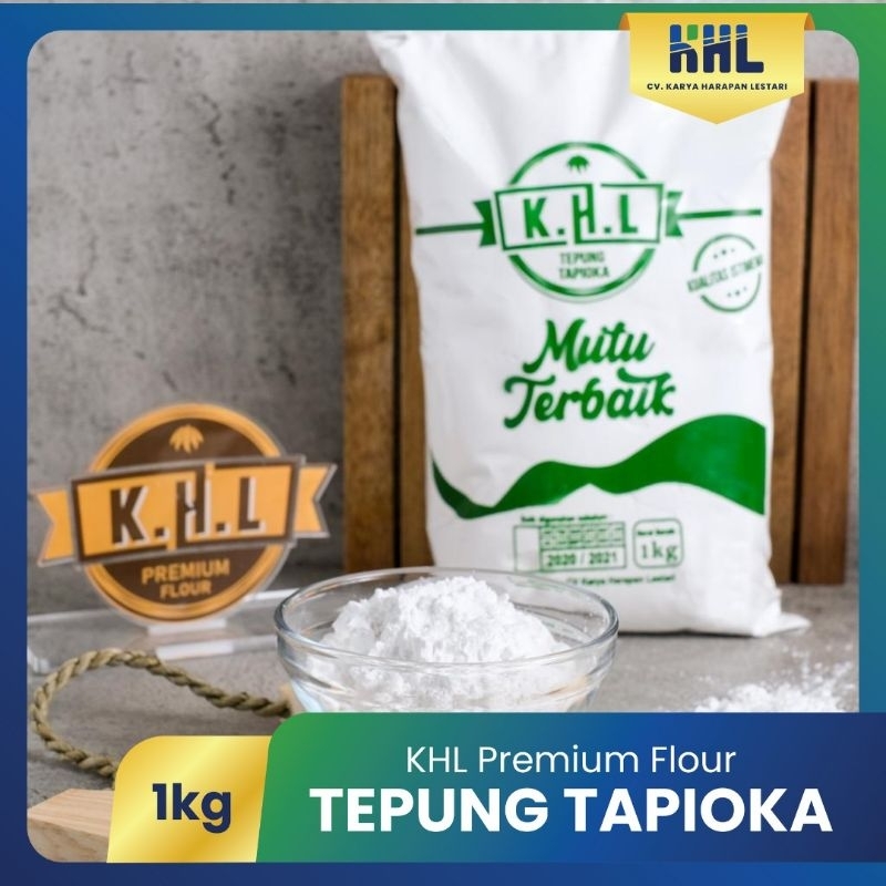 

1 Kg Tepung Tapioka / Tepung Pengental / Tepung Kanji / Tepung Bakso / Tepung Aci / Tepung Cireng