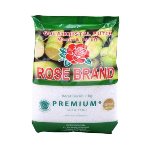 

Gula Pasir Hijau Rose Brand Putih Premium 1 KG