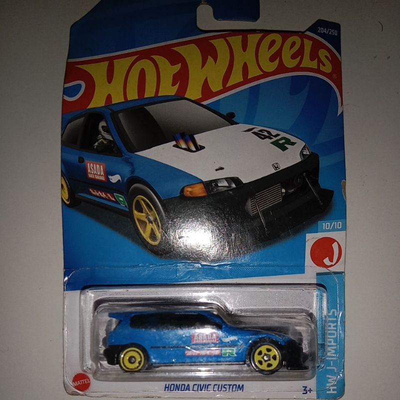 Hot Wheels Honda civic custom