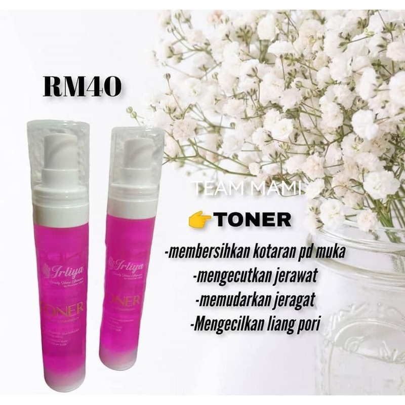 TONER IRLIYA BEAUTY EXTRA STAWBERRY