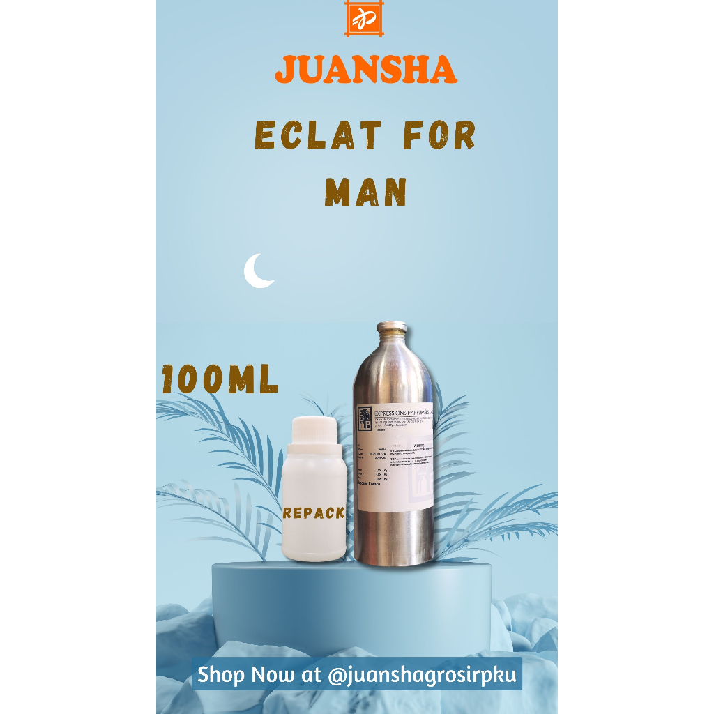 BIBIT PARFUM MURNI || ECLAT FOR MEN || EXPRESS PARFUME ||REPACK||EP