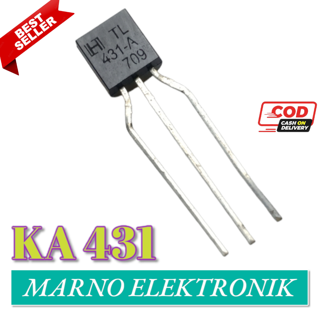 TRANSISTOR TR KA431 KA 431 TL431 TL 431 ASLI ORI ORIGINAL