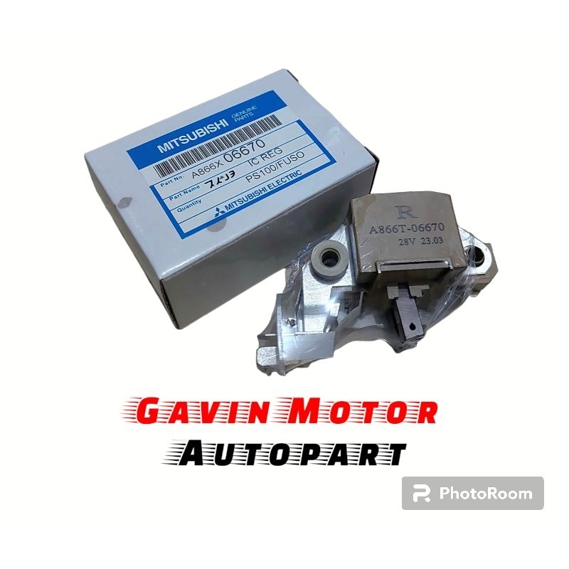 IC ALTERNATOR IC REGULATOR IC CAS DINAMO MITSUBISHI PS100 PS 100 ORI