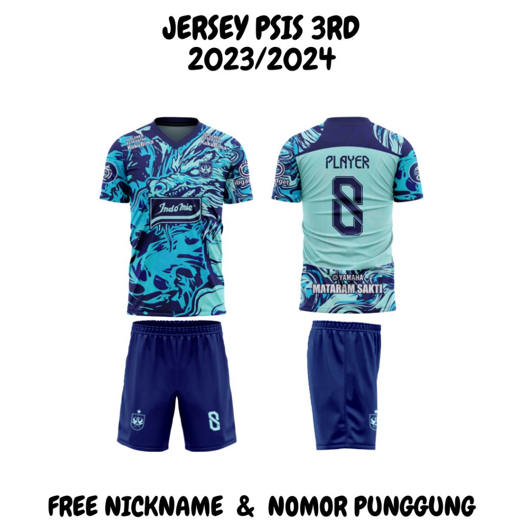 JERSEY PSIS SEMARANG 3RD PRINTING