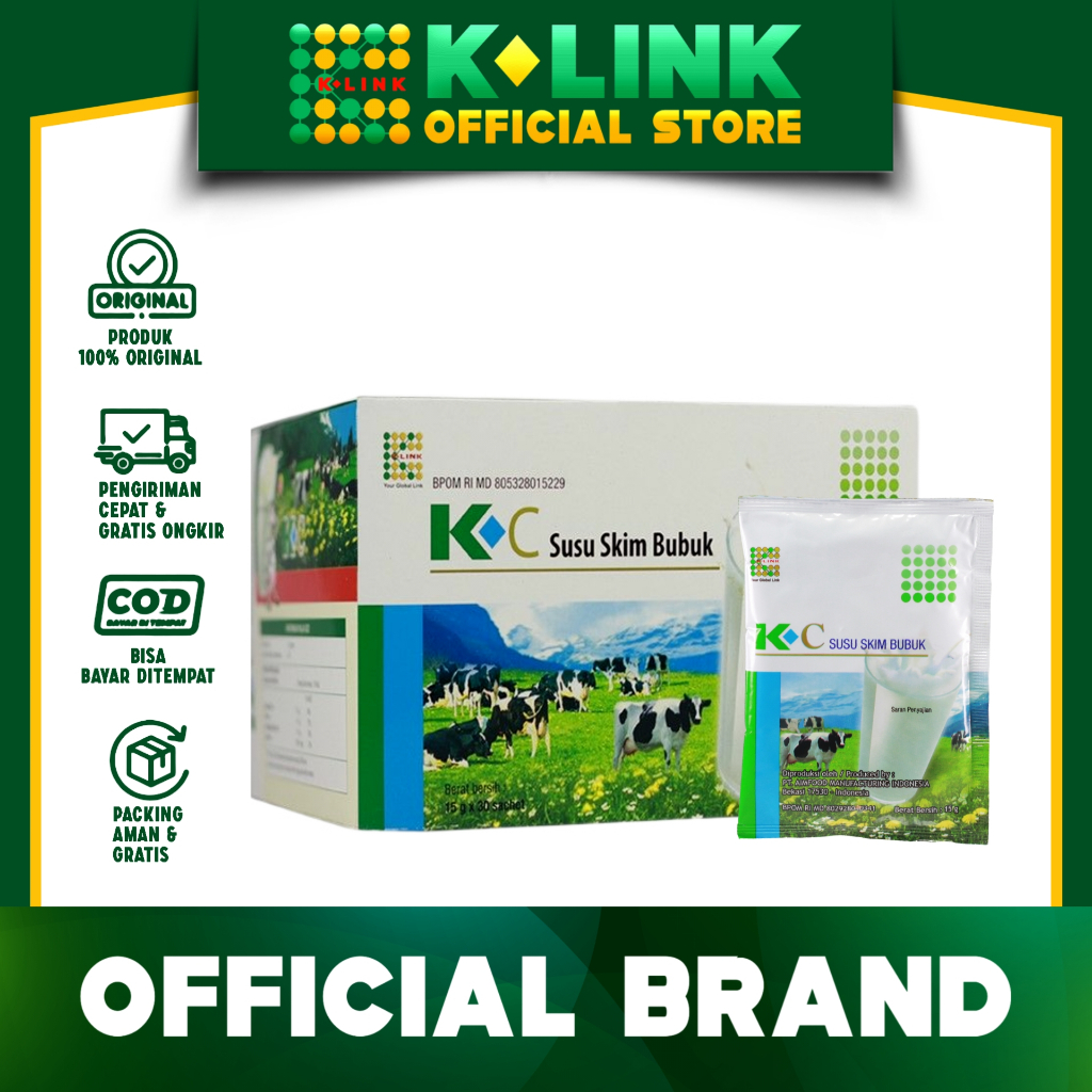 

KC Susu Skim Bubuk K Link Susu Kolostrum 30 sachet K Link Official Store