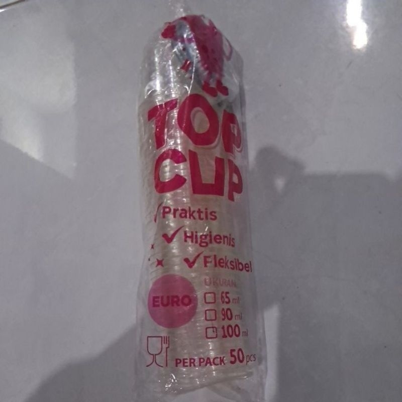 Cup Agar Agar 65ml, 90ml, 100ml + tutup