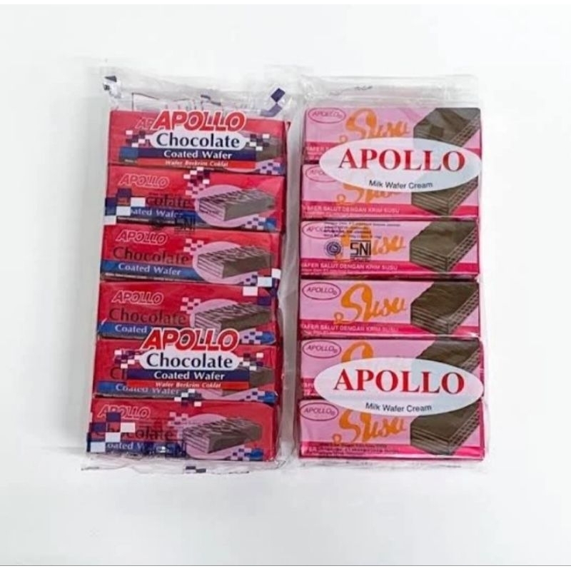 

apollo wafer cream / Coklat Apollo Wafer Cream Chocolate