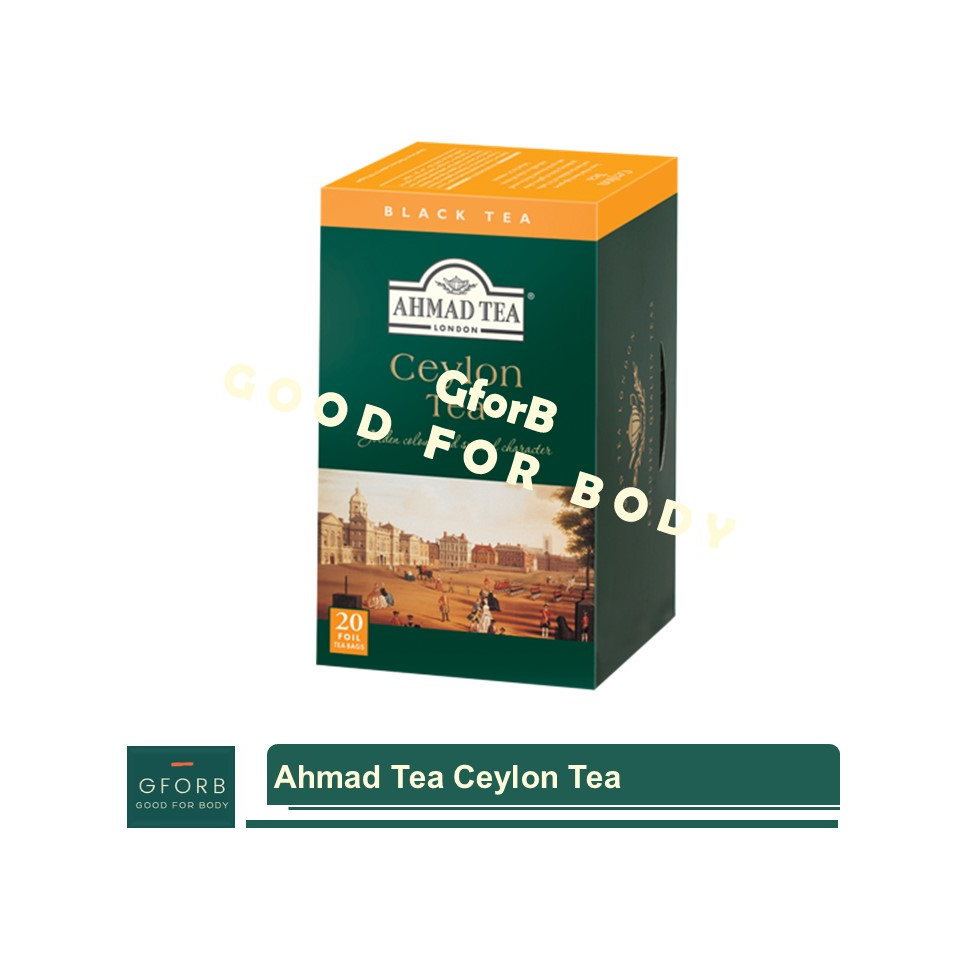 

SACHET Ceylon Tea Black Tea Ahmad Tea London Teh Hitam Diet Sehat