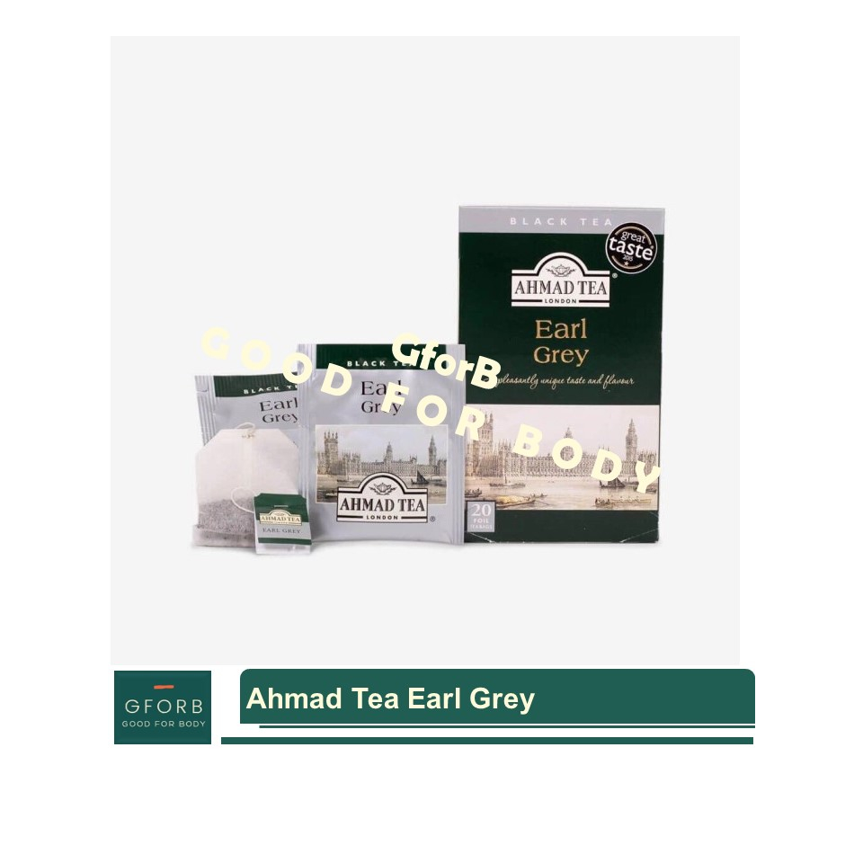 

SACHET Earl Grey Black Tea Ahmad Tea London Teh Hitam Diet Sehat