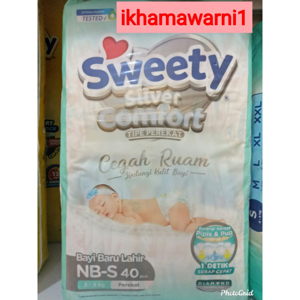sweety silver perekat