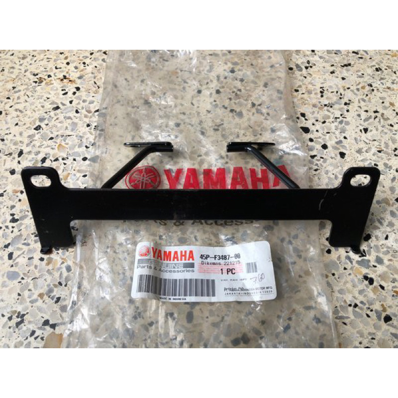 Stay Plate Bracket Breket Plat Nomor Depan Byson 45P Ori