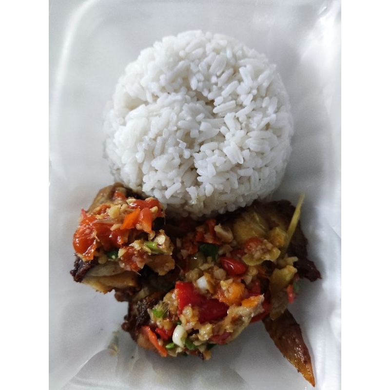 

Nasi Ayam Bakar siram