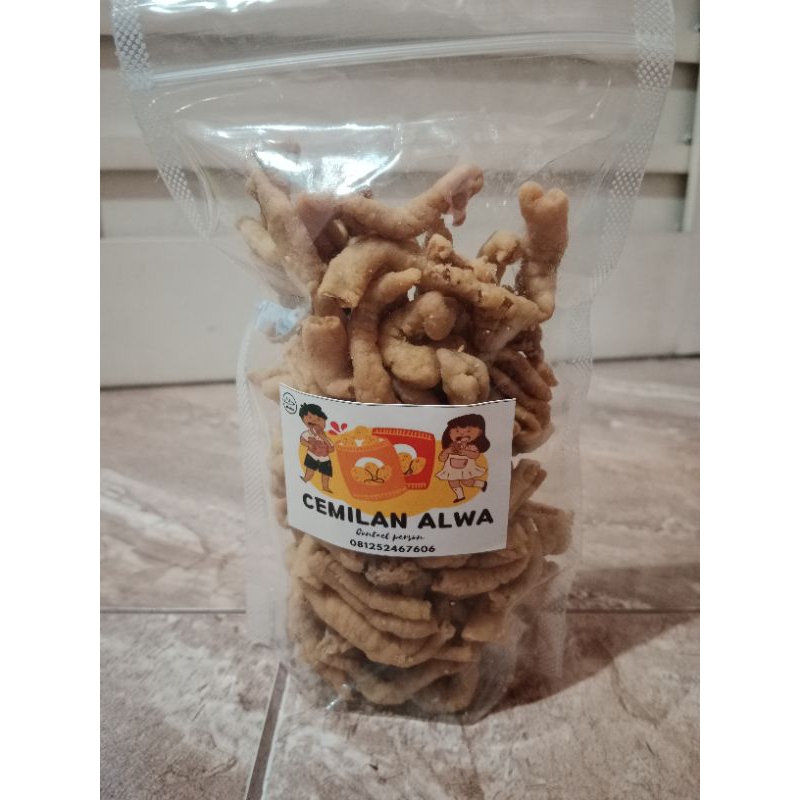 

kripik usus super renyah 150gr