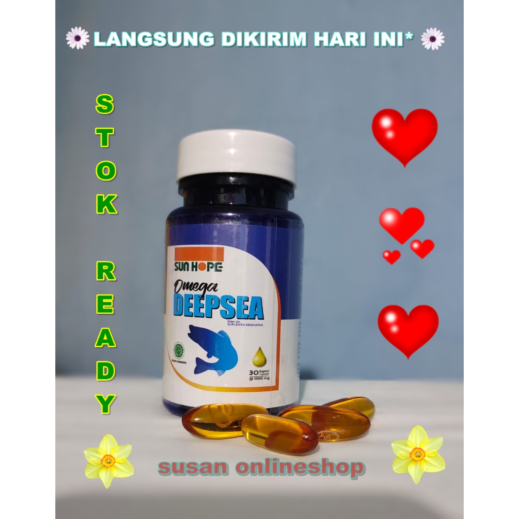 DEEP SEA SUN HOPE deep sea sun hope DEEPSEA SUNHOPE OMEGA 3 MINYAK IKAN SALMON