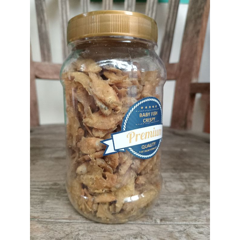 

Baby Fish Crispy Premium Ikan Nila Balita sehat enak bergizi