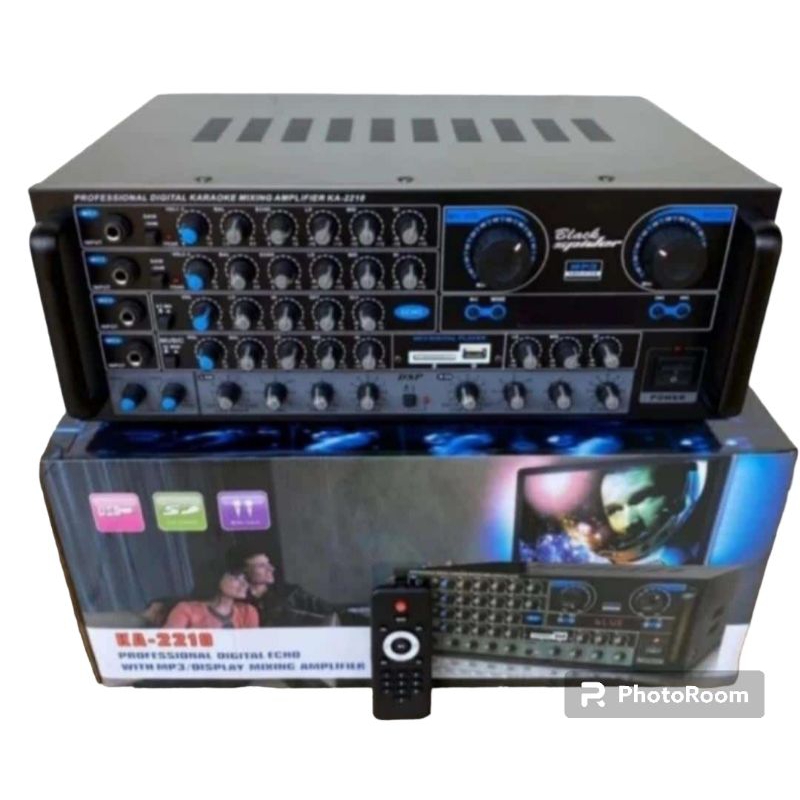 Ampli Black Spider KA 2210 Amplifier KA-2210 Audio Ampli KA2210