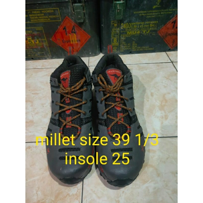 sepatu outdoor millet