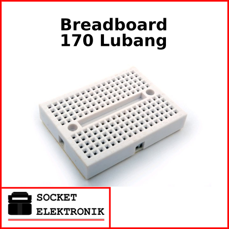 Mini Breadboard Bread Board ProjectBoard Project board 4.5 cm x 3.4 cm 170 lubang