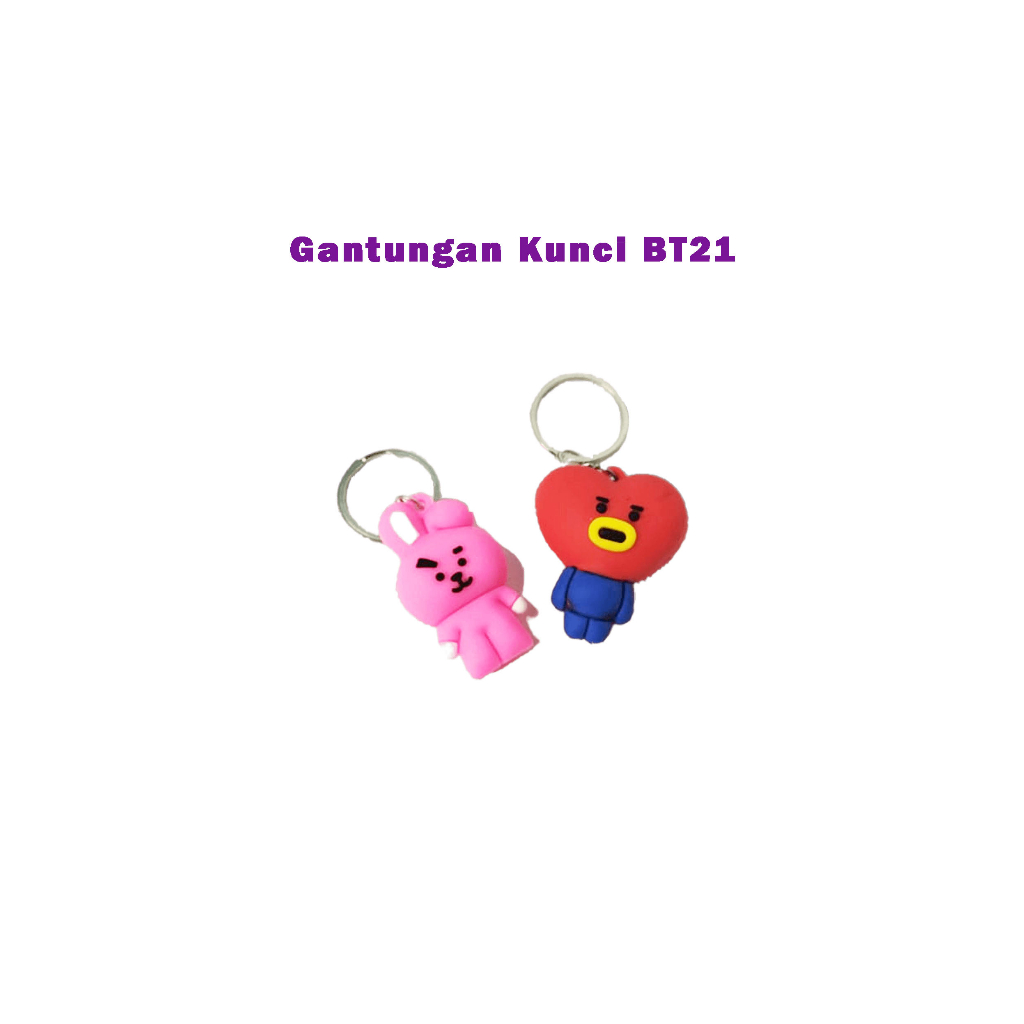 Rumah Wardah Gantungan Kunci Karakter KPOP BT21