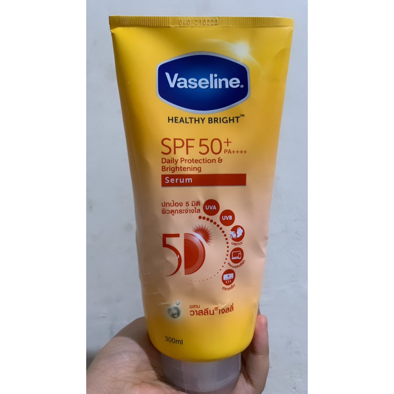 vaseline spf 50+ ori thailand