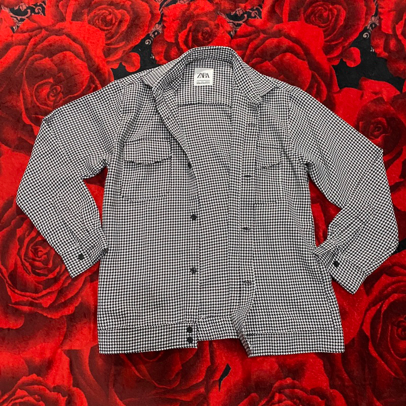 Kemeja Flanel outer Zara Man