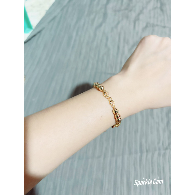 gelang xuping lapis emas