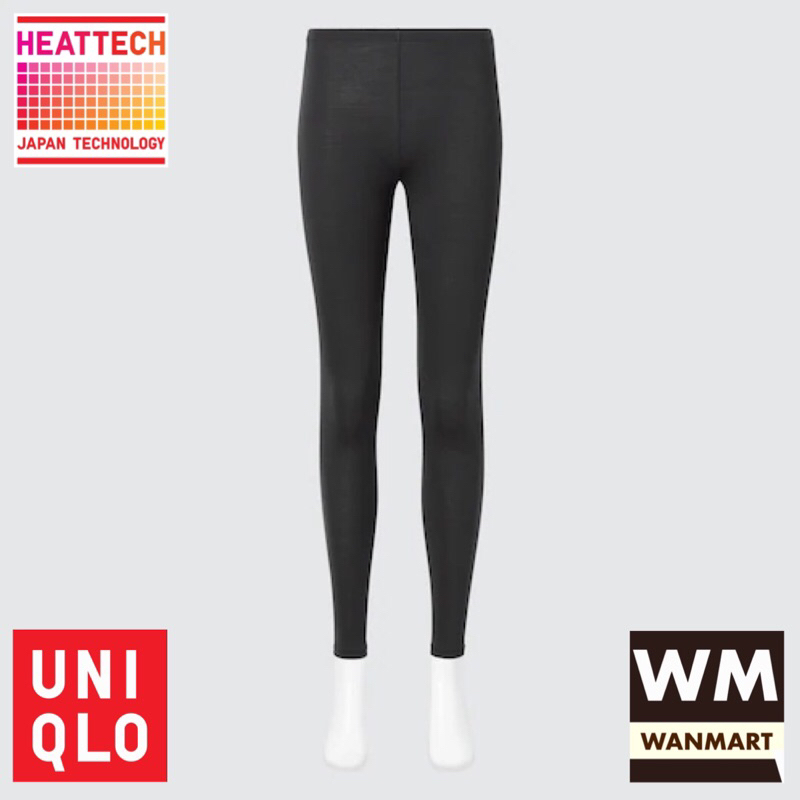 UNIQLO Heattech Women Celana Panjang Long John Wanita Longjohn Dark Gray