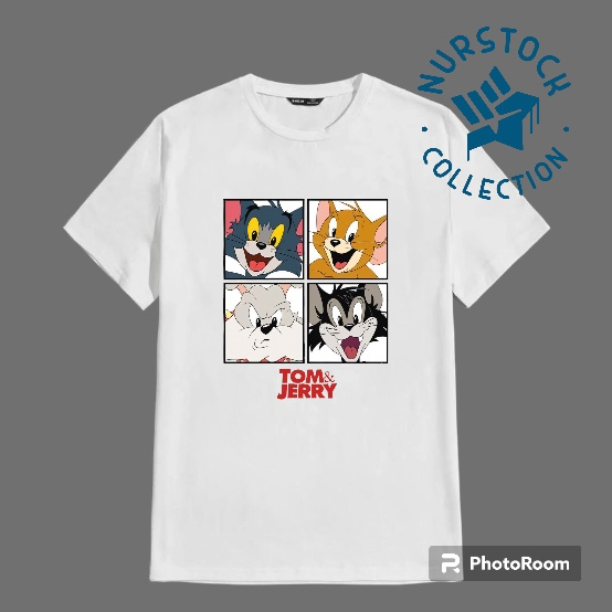 KAOS TOM & JERRY - BAJU TOM & JERRY - KAOS TOM JERRY