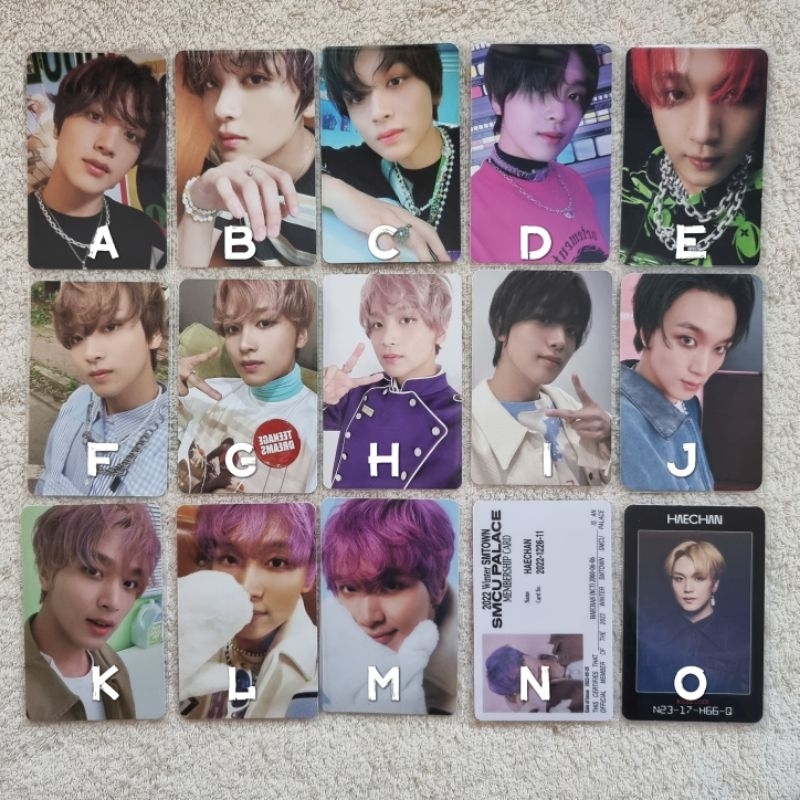 PC NCT Dream 127 Haechan Beatbox Glitchmode 2baddies Helfut sg21 ay-yo Candy Laundry TC SMCU idcard 