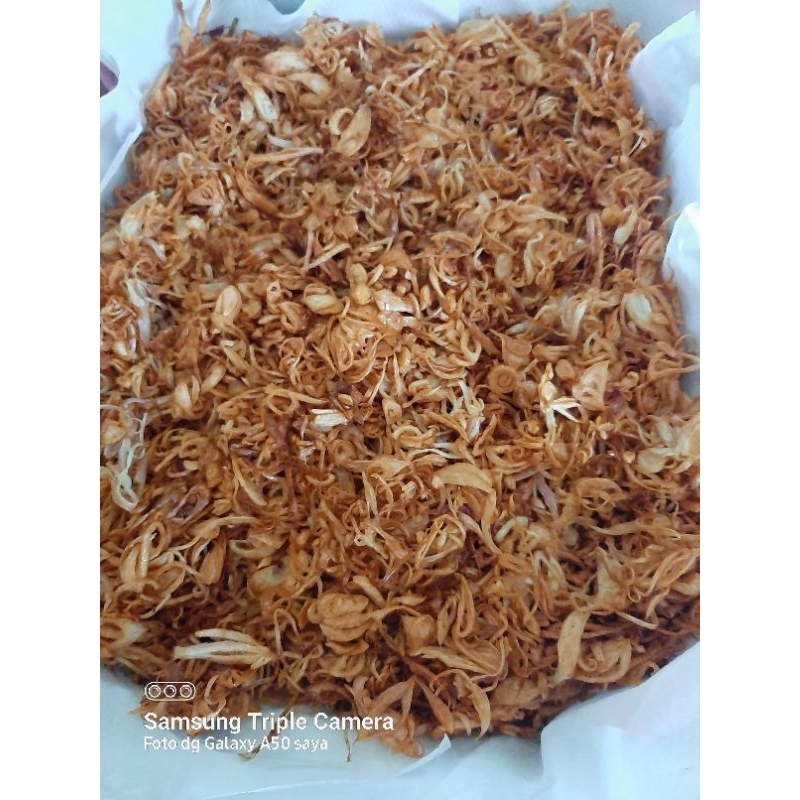 

Ready BAWANG GORENG SUMENEP ( SIYEM ) KEMASAN 50gr