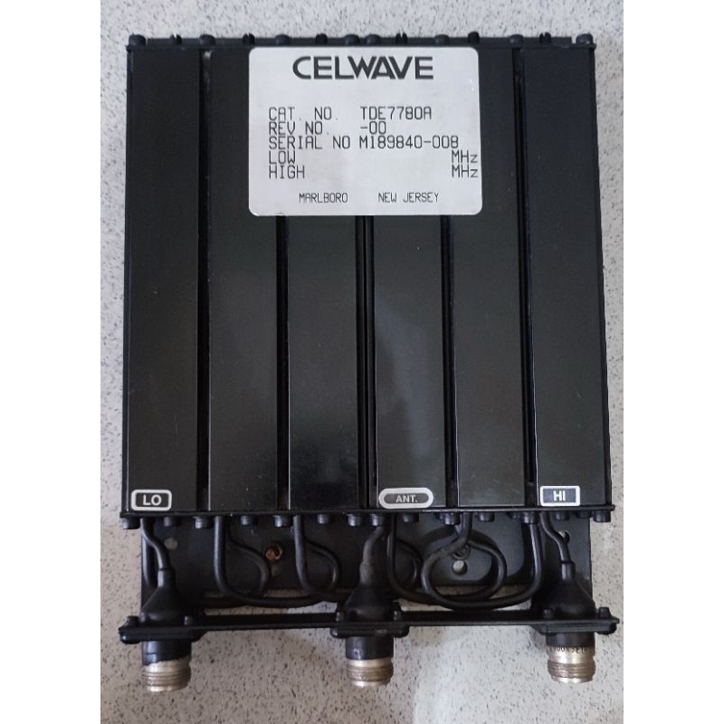 DUPLEXER UHF 450-470MHZ DUPLEXER CELWAVE UHF