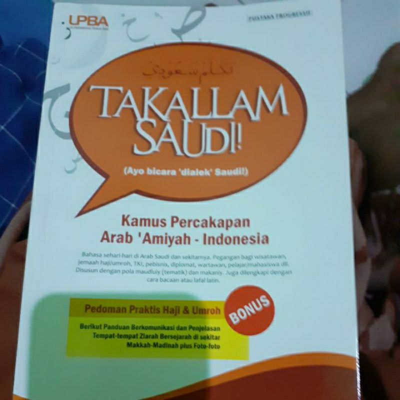 Buku Takallam Saudi Percakapan Bahasa Arab Amiyah