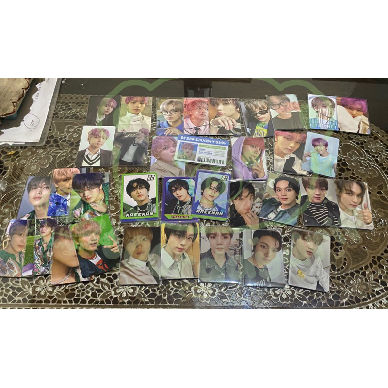 PHOTOCARD HAECHAN NCT HOODIE UNGU WTMC