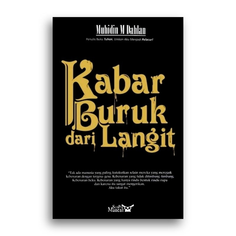 Buku Kabar Buruk dari Langit Muhidin M. Dahlan