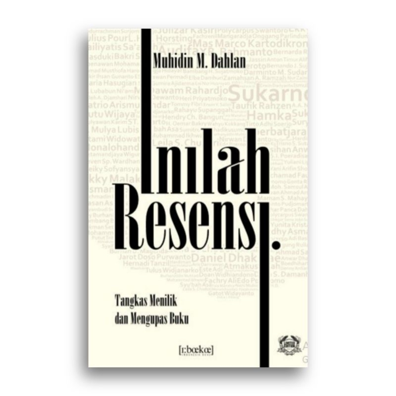 Buku Inilah Resensi Muhidin M. Dahlan