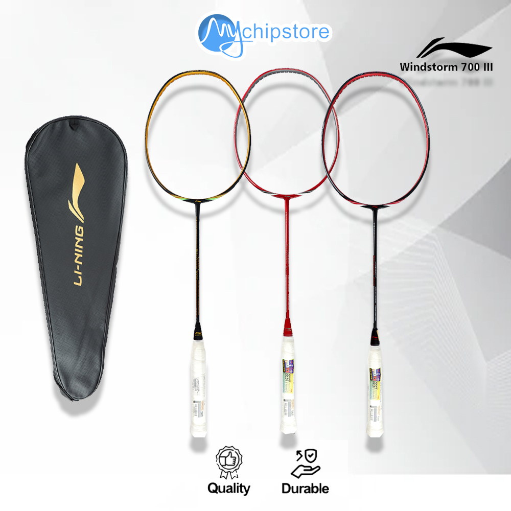Raket Bulutangkis Badminton LINING WINDSTORM 700 III 100% Original