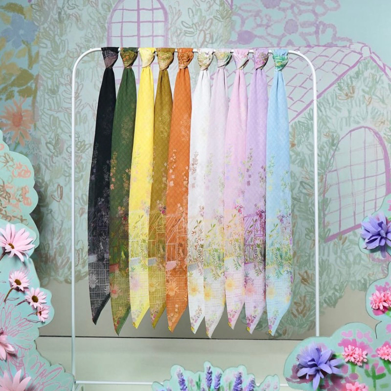 BELLA RIVIERA SCARF NADA PUSPITA X COTTON INK