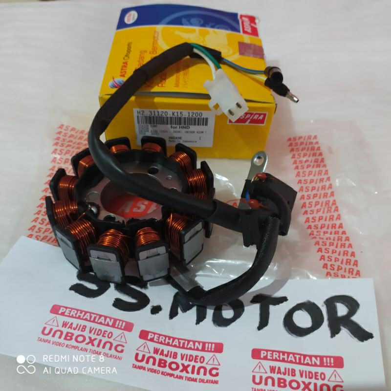 (Aspira)Spull Spul Stator Comp Cb150r Original Spull Set Cb150R K15 Original