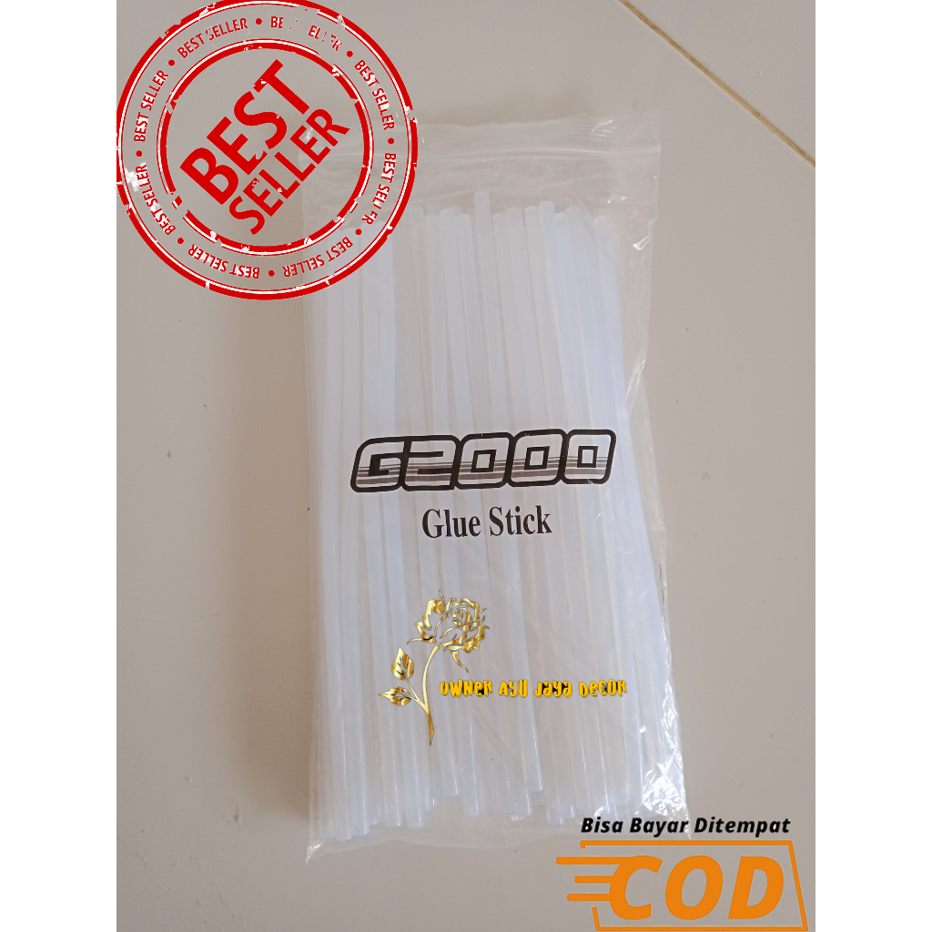 

lem bakar lem lilin lem tembak glue stik ukuran kecil harga per 1 pak isi 80 pcs