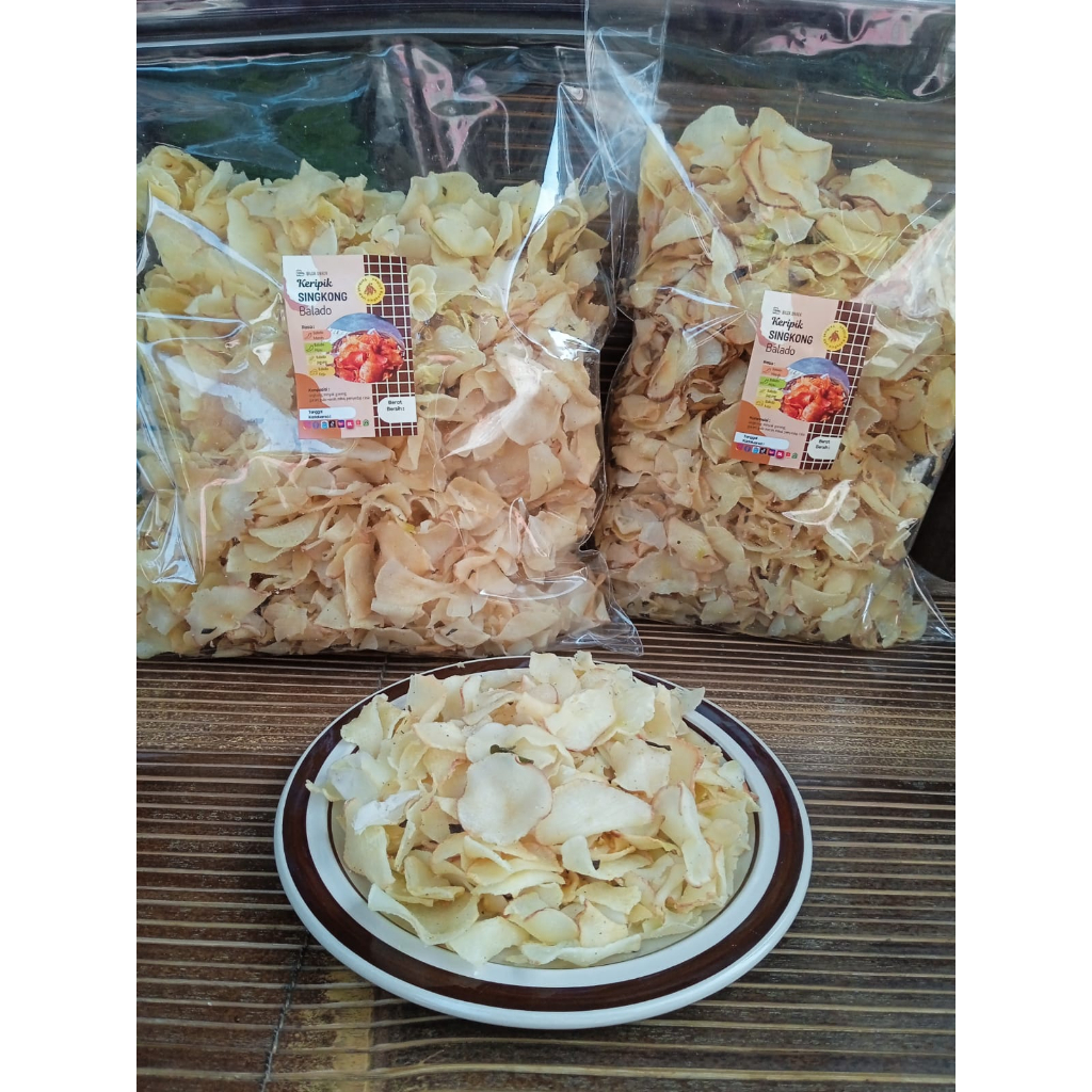 

Keripik Singkong Original Asin Gurih1000GR BILZA SNACK