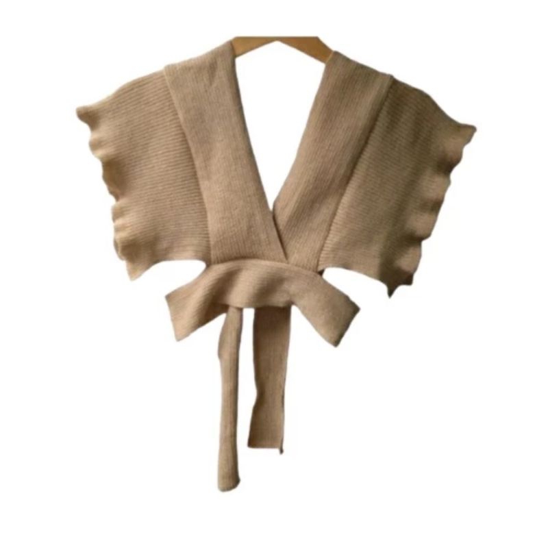 vest rompi rajut Korean crop top kekinian