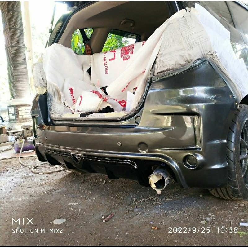 Bodykit JAZZ Ge8 2008-2014 Adaptasi MUGEN RS Bumper Belakang