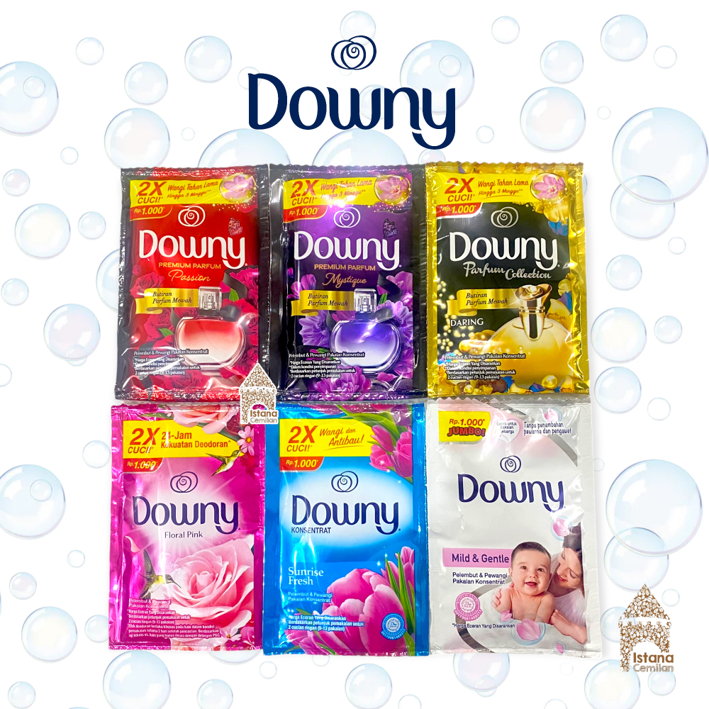 DOWNY Pelembut Pewangi Pakaian Baju Sachet 18 ML SACHET