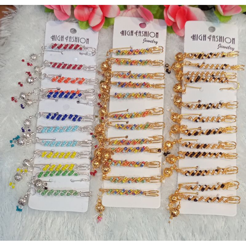 peniti jilbab/peniti india /peniti jurai isi 12 pcs