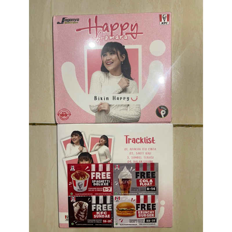 CD ORIGINAL HAPPY ASMARA - Album BIKIN HAPPY