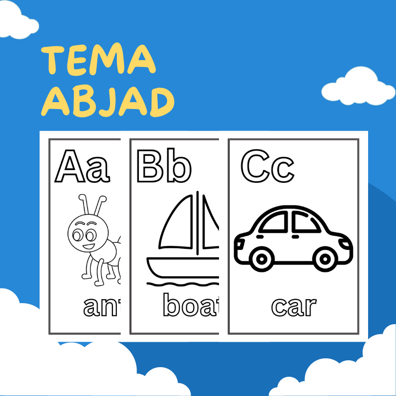 

Gambar Mewarnai Alphabet Kertas HVS 80 gsm Tebal Bukan Buku Untuk Anak PAUD TK