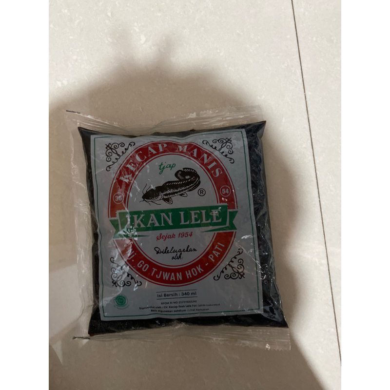 

Kecap Lele Asli Pati 340ml